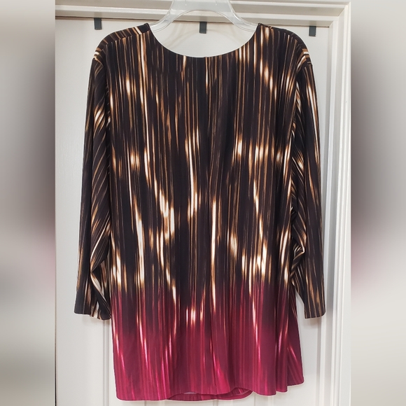 NWT Calvin Klein wrap blouse - Sz 2X - Picture 5 of 5